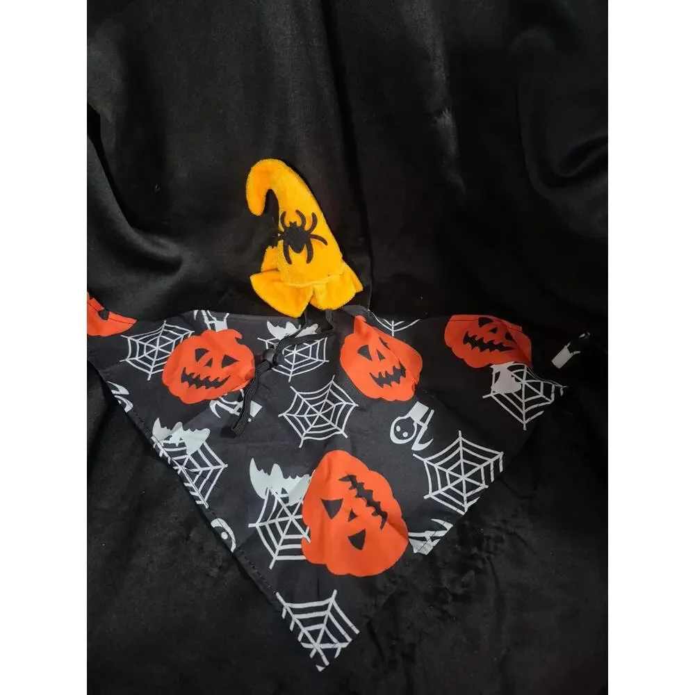 Small dog halloween and Christmas bandana plus witch hat